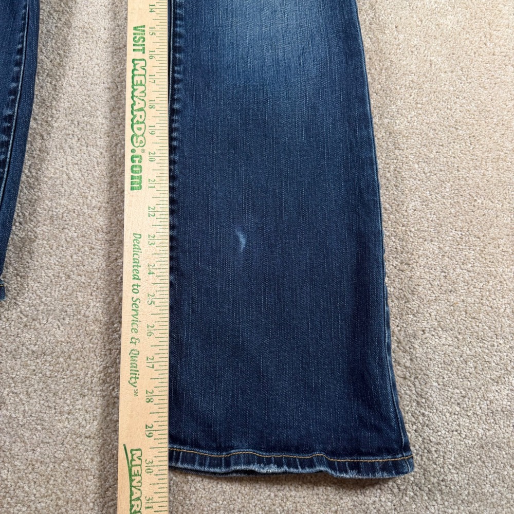 American Eagle Favorite Boyfriend Jeans Womens 6 (FITS 28x30) Blue READ - Picture 9 of 14